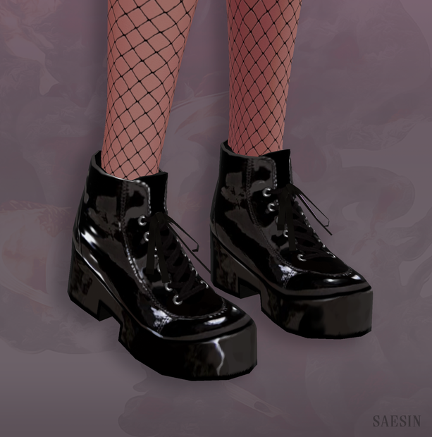 Black Boots Texture