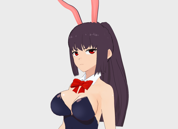 3D Model [vrm,pmx] Bunny President Nagatoro