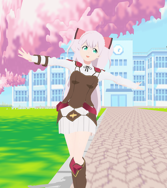  Mile - Adele Von Ascham - 3d model .pmx