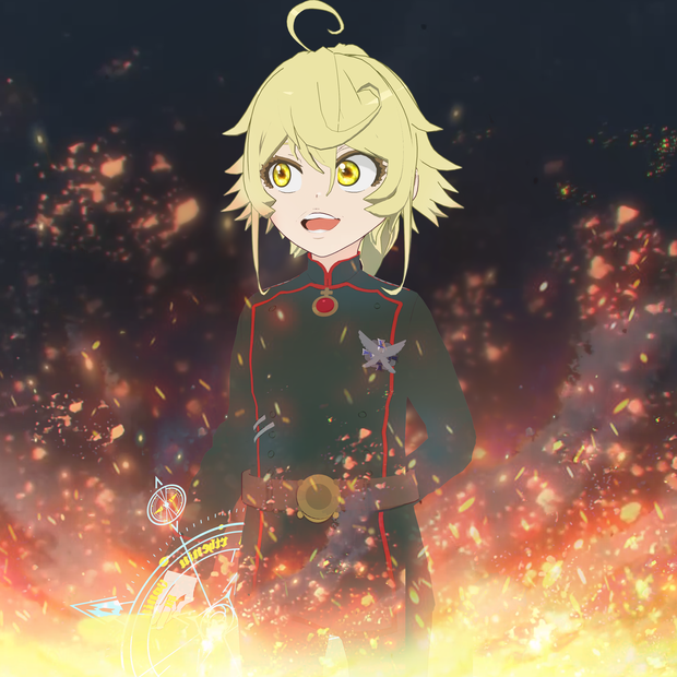 Tanya Degurechaff - 3D model .vrm and .pmx