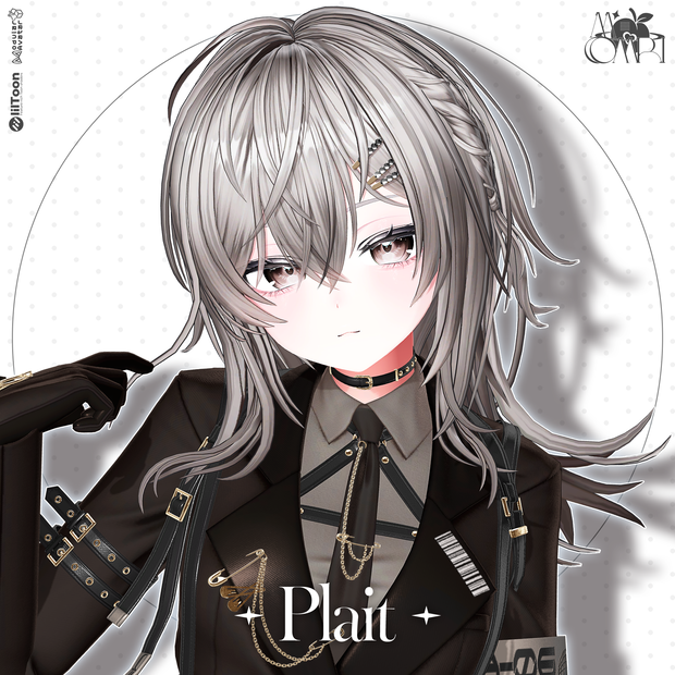 〈19アバター対応〉 ✦｡Plait-Hair🩶｡✦