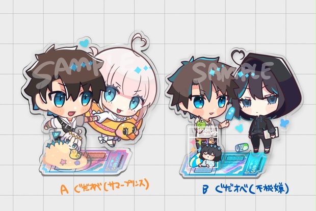 ぐだオベ水着アクリルジオラマ - ！ - BOOTH