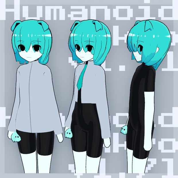 Humanoid Akyo Ver.1.73 - PC版VRChat用アバター