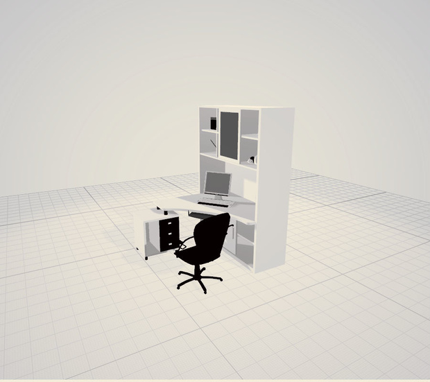 3d   デスク