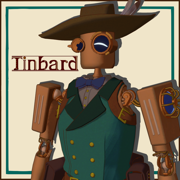 VRChat向けオリジナルアバター「Tinbard」