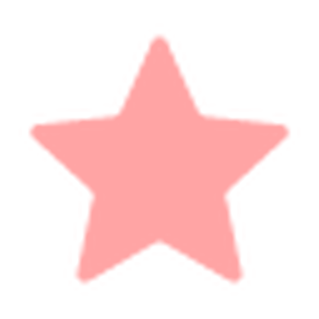 マウスカーソル_星(ピンク)