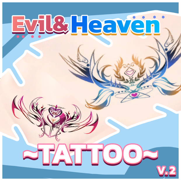 【入れ墨 PNG】Evil & Heaven Tattoo~ | V.2 |
