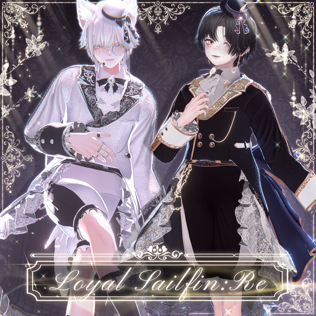 Loyal Sailfin💜RE【8アバター対応】王子ロリィタ服【MA対応】