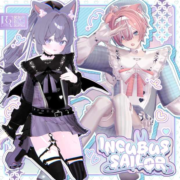 Incubus Sailor🩵【6アバター対応】インキュバスセーラー【MA対応】