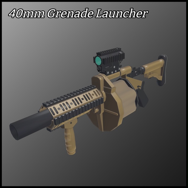 40mm Greneade Launcher - hajimata雑貨店 - BOOTH