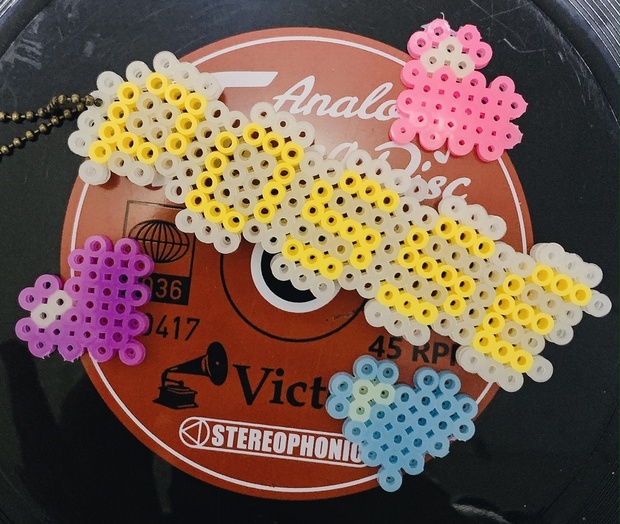 ポッセイメージ アイロンビーズ キーホルダー Yolo Ame Booth