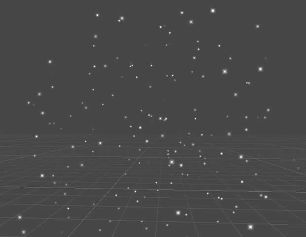 無料 星パーティクル