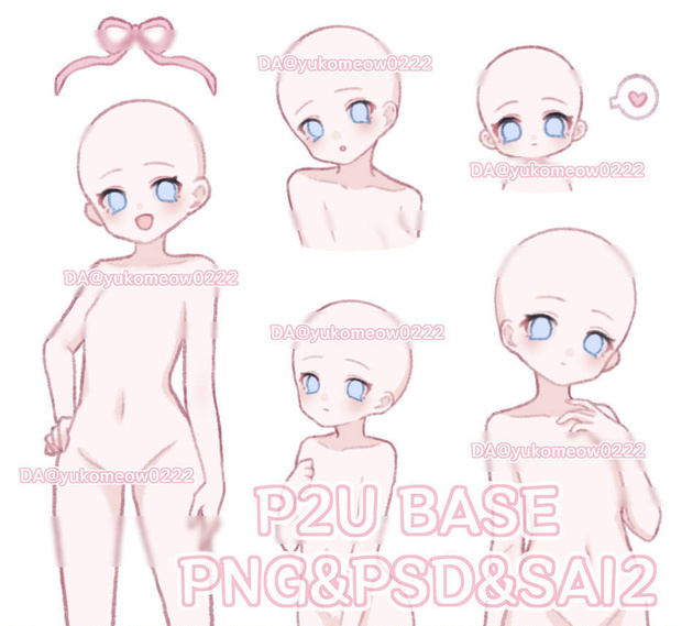 ポーズ素体集|商用利用OK |トレスGirls Pose素材集