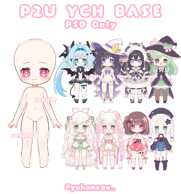 立ち絵素体|商用利用OK |ちび トレスPose素材VTuberバーチャルユーチューバー
