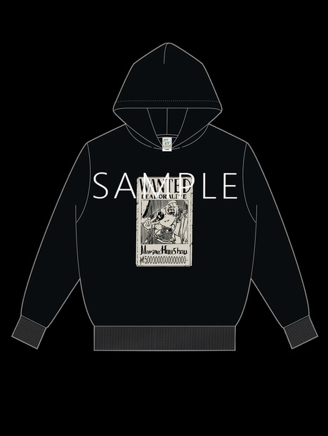 ホロクル10th あかさあい 宝鐘マリンWANTEDパーカー【XLサイズ】 ホロクル10th】宝鐘マリンWANTEDパーカー【XLサイズ】 - あかさあい