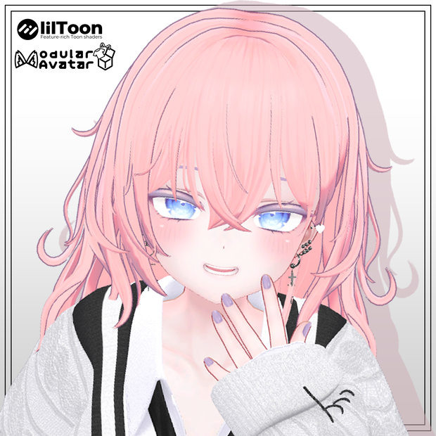 【10avatars】Fluffy Airy Semi-Long