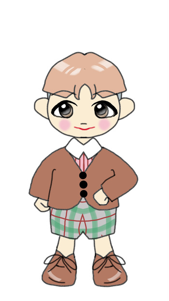 男の子