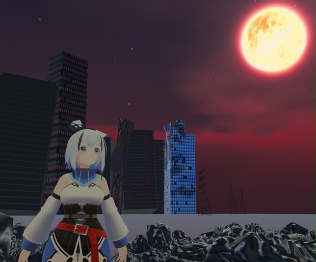 【無料】VRChat ワールド ギミック スカイボックス環境変更する