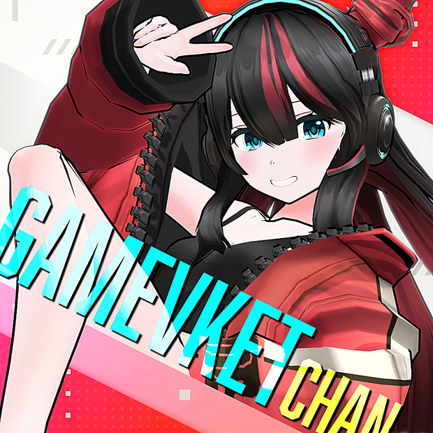 『GameVketちゃん』VRSNS向けアバター
