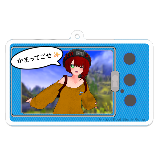 Reinaっち✨アクリルキーホルダー（デジタルペット育成ゲーム風）