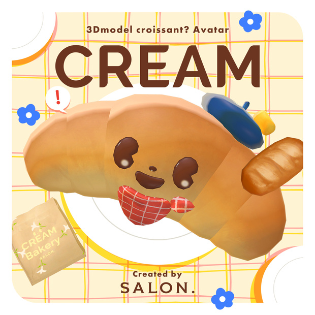 CREAM クリーム  / オリジナル3Dモデル