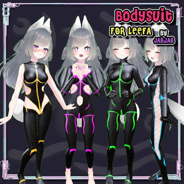 【LEEFAリーファ】❤ Bodysuit Pack ❤