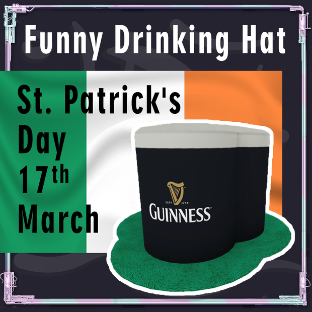 Funny Irish Drinking Hat