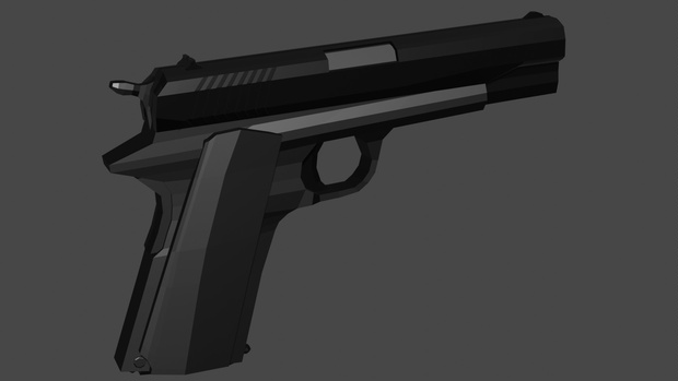 【発砲・排莢アニメーション付き】M1911ガバメント