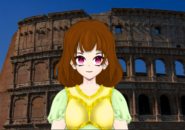 Goddess Athena Live2D model