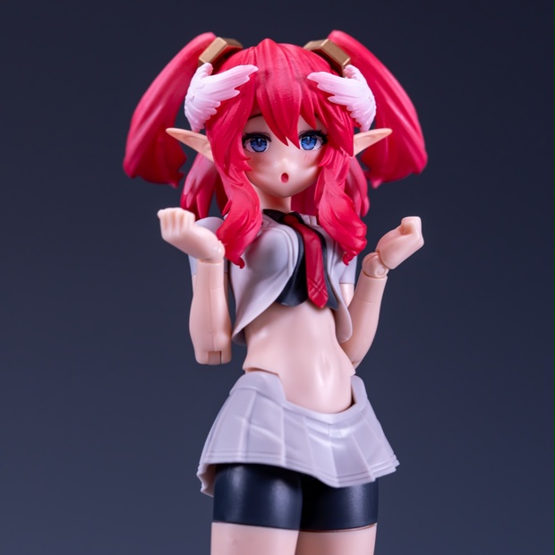 純白工房 エンジェルの羽衣 1/12 バスタードール用（スキン