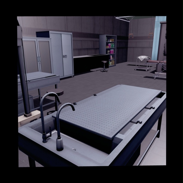 ペルソナ [Koikatsu] Studio Map Item - The Morgue - frecklerae - BOOTH