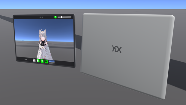 VRChat Udon用 ビデオ通話ギミック