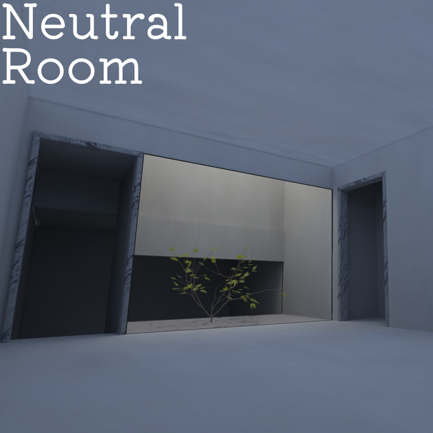 【VRC向けワールド】NeutralRoom