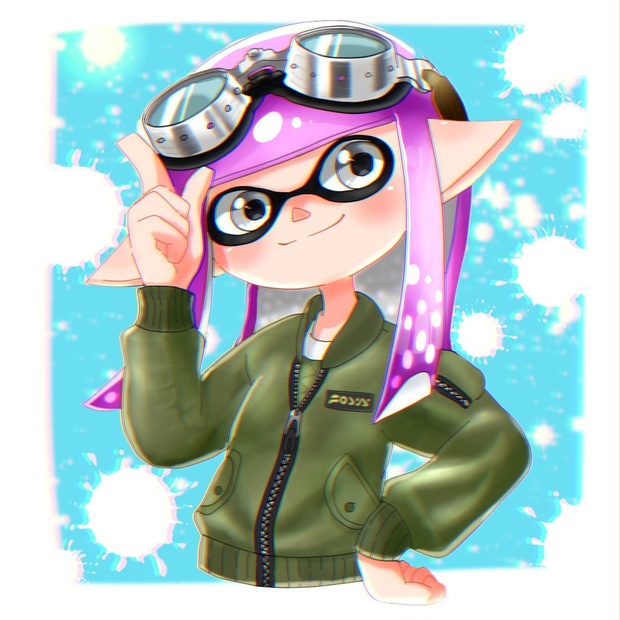 コンプリート イカ かわいい スプラトゥーン2 イラスト 2297 Josspicturekmj3e