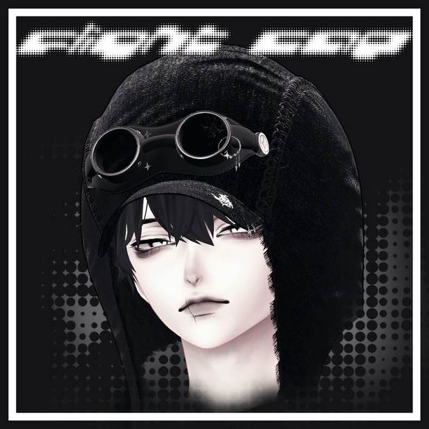 アニメーション付き✦Casual Flight Cap✦ 【VRChat】