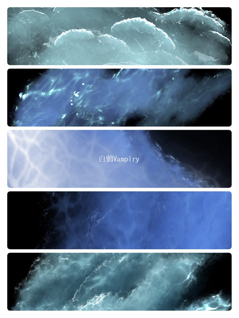【白鴉】procreate 海 🌊 系列原創筆刷｜Ocean Original Brushes｜海 オリジナルブラシ