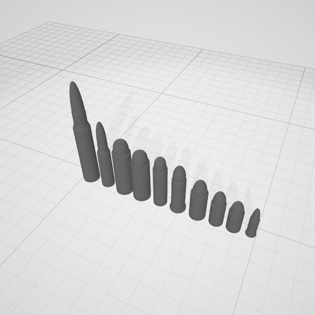 3d  銃弾