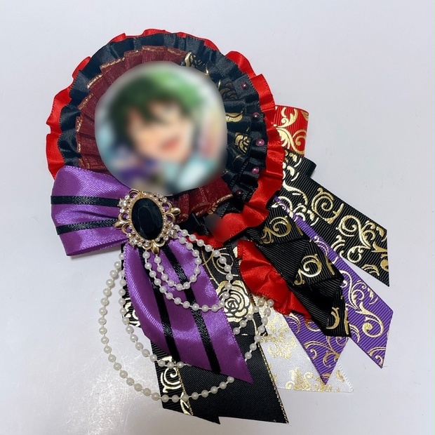 痛ロゼット 缶バッジロゼット エルミタージュ - えむリボン - BOOTH