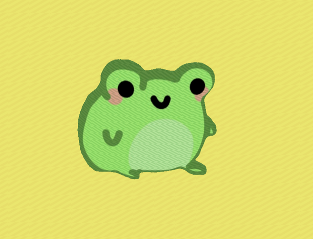 Frog Plushie ( ぬいぐるみ)