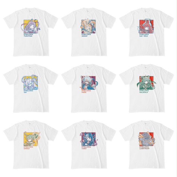 トロロ様　カラフルキャラクターTシャツ2枚セット トロロ様 カラフルキャラクターTシャツ2枚セット トロロ様
