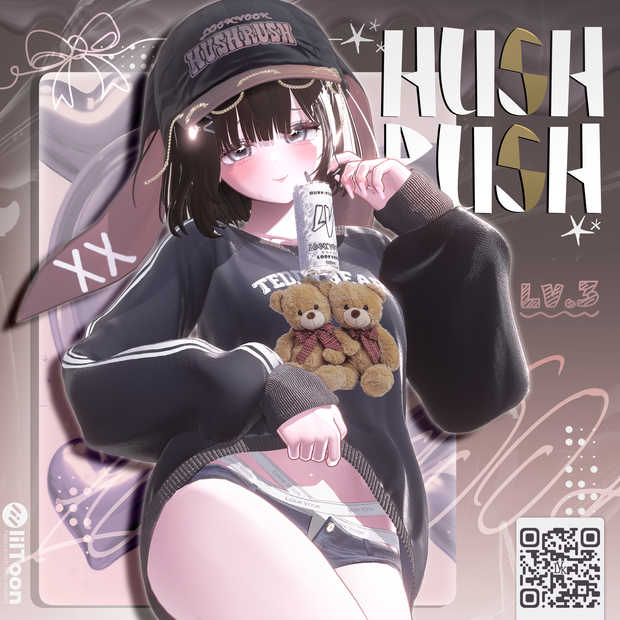 【17アバター対応】 𝐋𝐕.𝟑 Hush_Rush 🥤