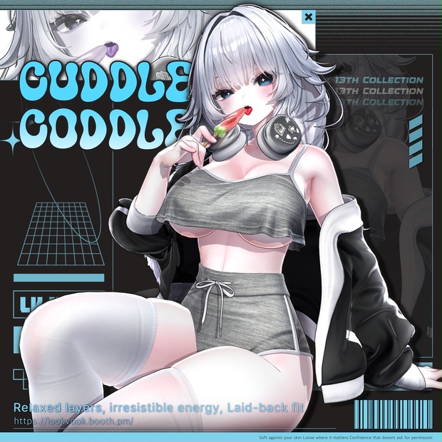 ✨❕セール中❕✨ 【18アバター対応】 𝐋𝐕.𝟏𝟑 Cuddle_Coddle 🍨 - LookVook - BOOTH