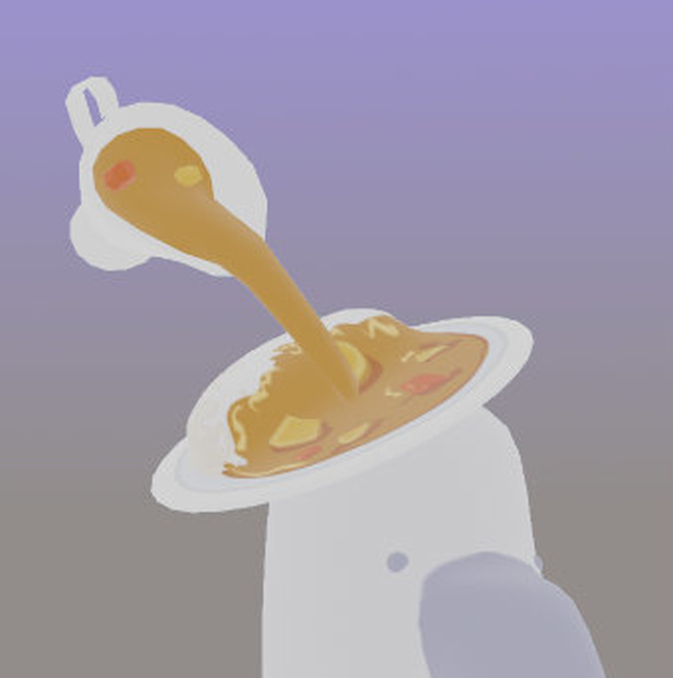びっくり帽子・カレーライス