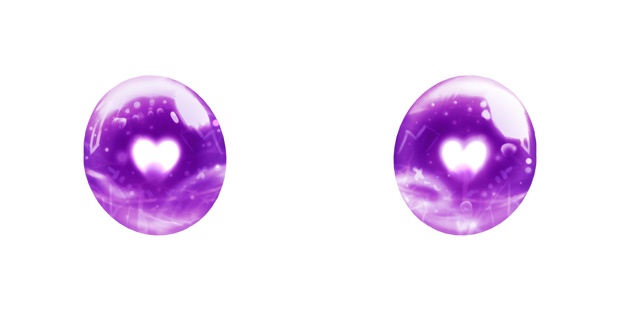 VRoid Heart Eyes Lavender