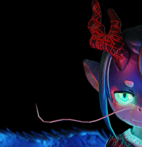 [BlueGuaShop] -3Dモデル-カン-Kung- Silently dive the sky