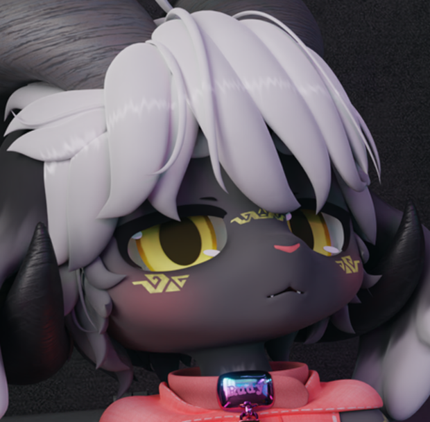 [BlueGuaShop] -3Dモデル-ルディ-Rudy-Is self conscious about their horns~