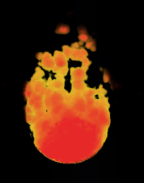 フラットフレームシェーダ(2D)/Flat flame shader