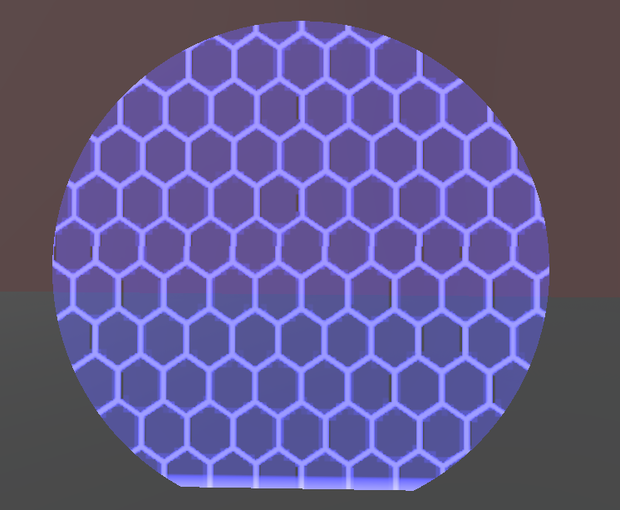 近づくと現れるバリア/Limit Barrier Shader