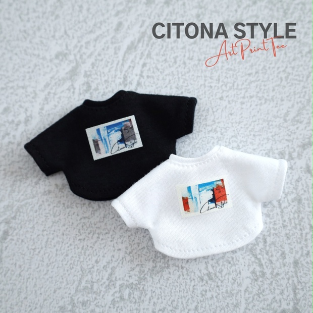 オビツ11服 / 2WAY アートプリントTシャツ - Citona Style - BOOTH