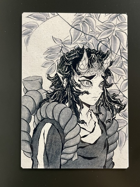 秋になって哀しくなった哀絶（マグネット＆ステッカーセット）＊鬼滅の